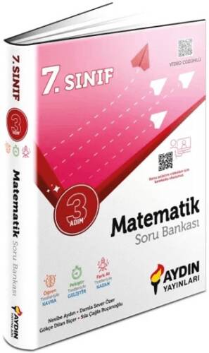 7. Sınıf Matematik Üç Adım Soru Bankası - Sıla Çağla Buçanoğlu kitap kapağı