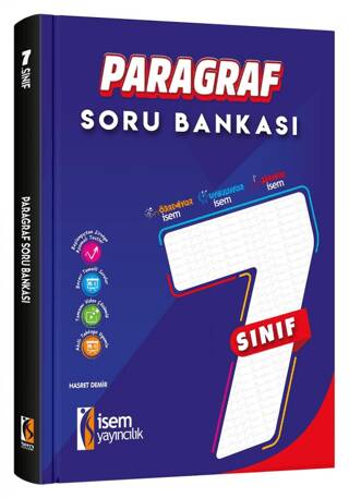 7. Sınıf Paragraf Soru Bankası - Hasret Demir kitap kapağı