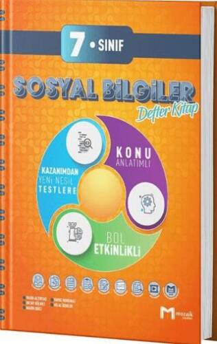 7. Sınıf Sosyal Bilgiler Defter Kitap - Kolektif kitap kapağı