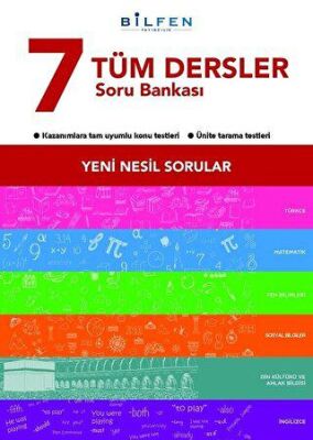 7.Sınıf Tüm Dersler Soru Bankası - Kolektif kitap kapağı
