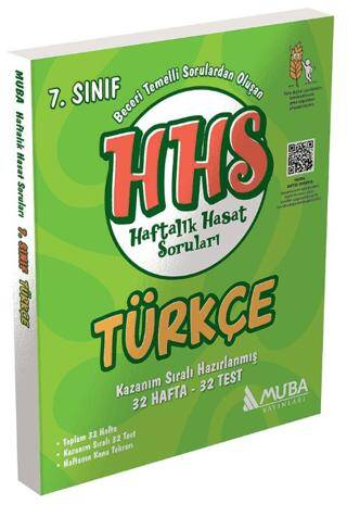 7. Sınıf Türkçe Haftalık Hasat Soruları HHS - Kolektif kitap kapağı
