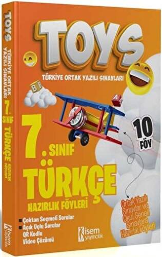 2024 Toys 7. Sınıf Türkçe Hazırlık Föyleri - Kolektif kitap kapağı