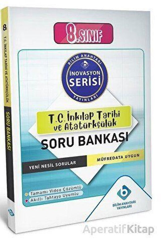 LGS T.C. İnkılap Tarihi ve Atatürkçülük Soru Bankası Bilim Anahtarı Yayınları