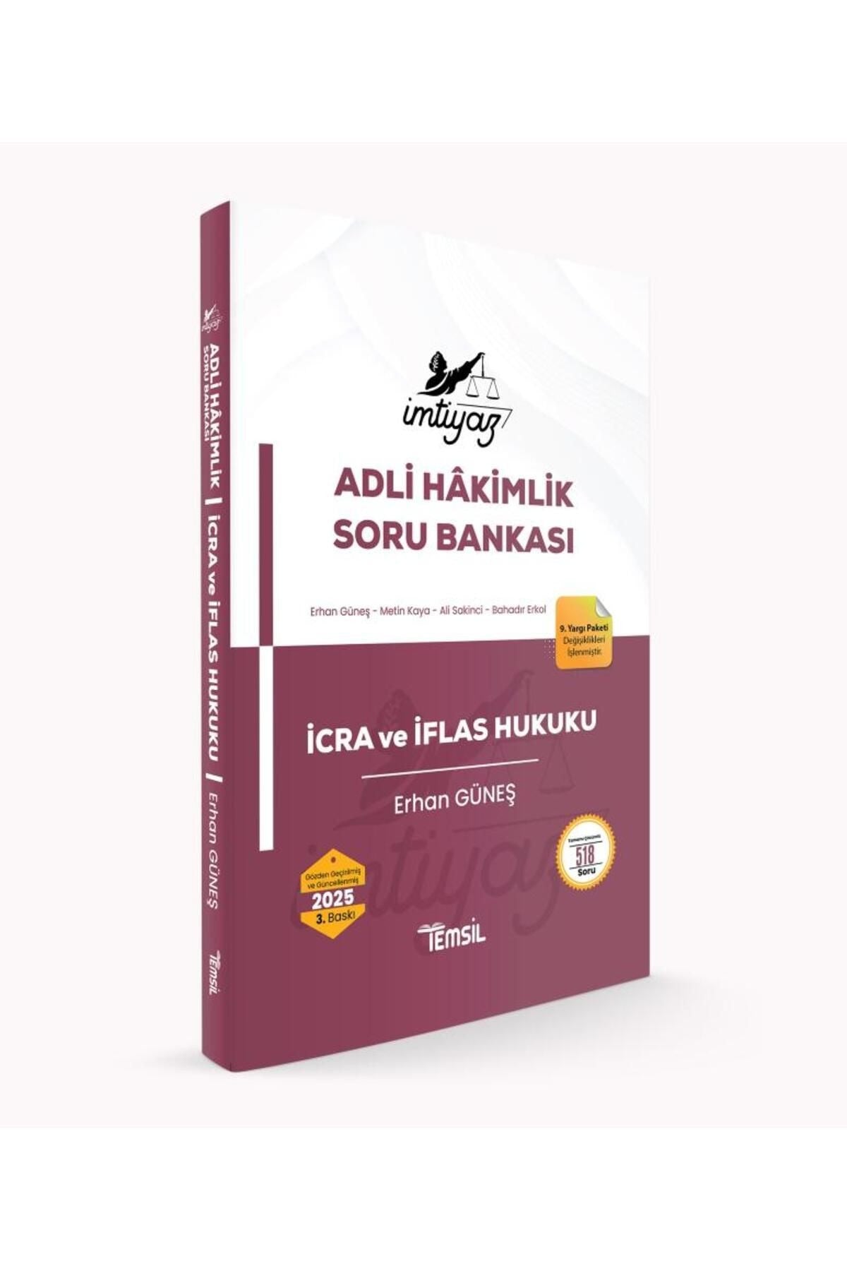 İmtiyaz İcra ve İflas Hukuku Soru Bankası | Temsil Kitap (Ciltsiz)
