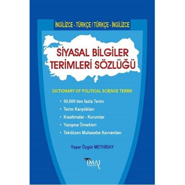 Siyasal Bilgiler Terimleri Sözlüğü | İmaj Yayıncılık (Ciltsiz)