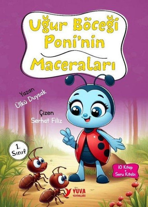 1. Sınıf Uğur Böceği Poni'nin Maceraları Seti - 10 Kitap Takım | Yuva (İnce Kapak)