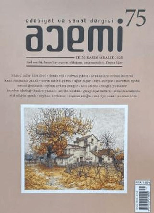 Acemi Edebiyat ve Sanat Dergisi Sayı 75 | Acemi Dergisi (Ciltsiz)
