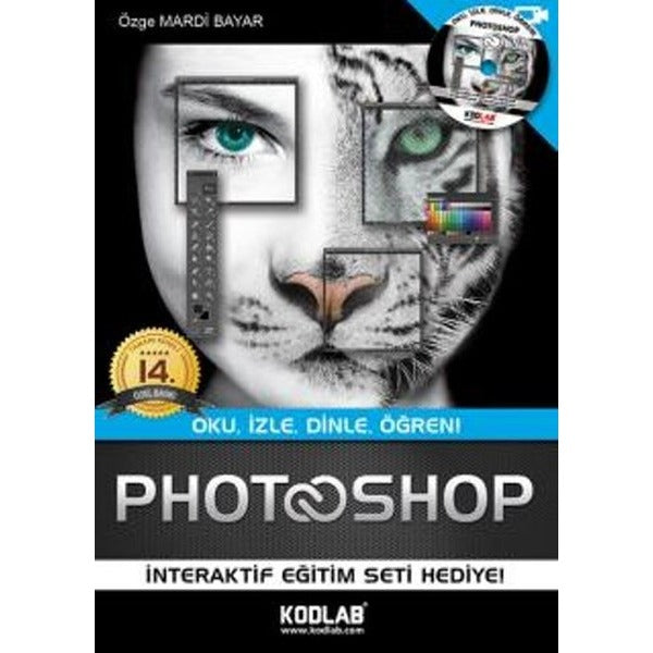 Photoshop CS6 Tamamı Renkli Özel Baskı | Kodlab (Ciltli)