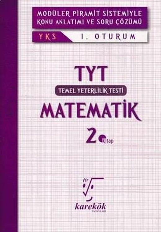 TYT Matematik 2.Kitap | Karekök Eğitim Yayın (İnce Kapak)