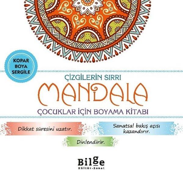 Çizgilerin Sırrı - Mandala Çocuklar İçin Boyama Kitabı | Bilge Kültür Sanat (İnce Kapak) - Resim 1