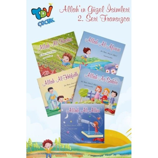 Les Beaux Noms d'Allah (Allah’ın Güzel İsimleri 2. Set 5 Kitap)