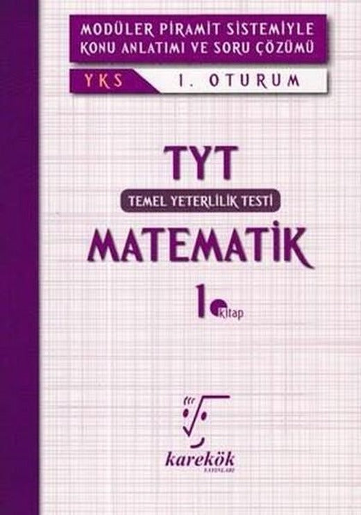 TYT Matematik 1.Kitap | Karekök Eğitim Yayın (İnce Kapak)