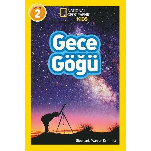 Gece Göğü - National Geographic Kids Seviye 2 | Beta Kids (İnce Kapak)