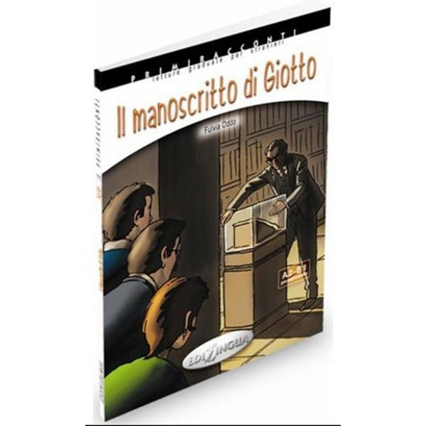 Il Manoscritto di Giotto +CD - İtalyanca Okuma Kitabı Orta Seviye (A2-B1) | Nüans (İnce Kapak)