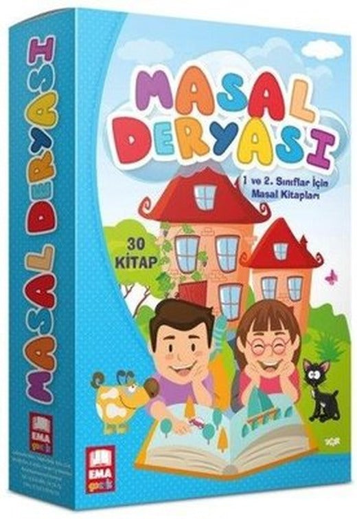 Masal Deryası 30 Kitap Takım-1. ve 2.Sınıflar için | Ema Genç