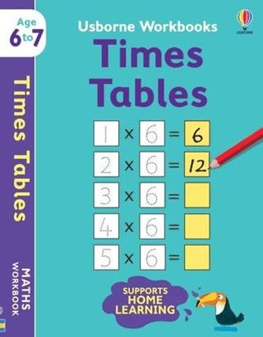 Usborne Workbooks Times Tables 6-7 | Usborne (Ciltsiz)