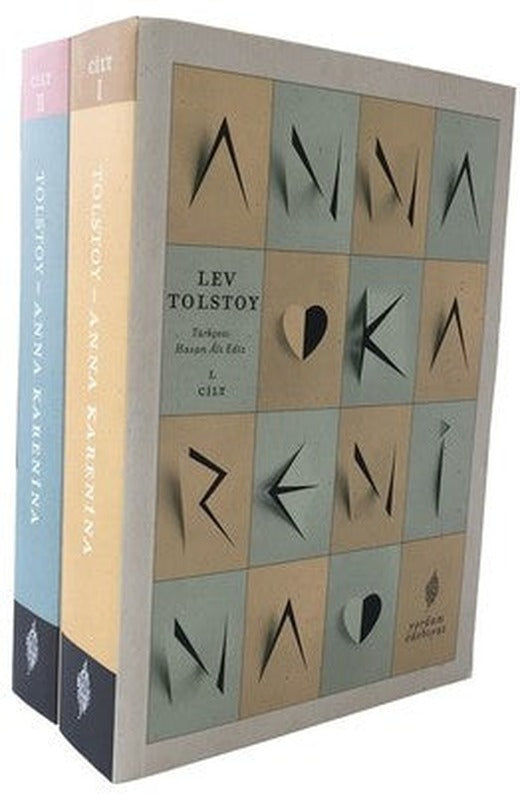 Anna Karenina Seti - 2 Kitap Takım | Yordam Edebiyat