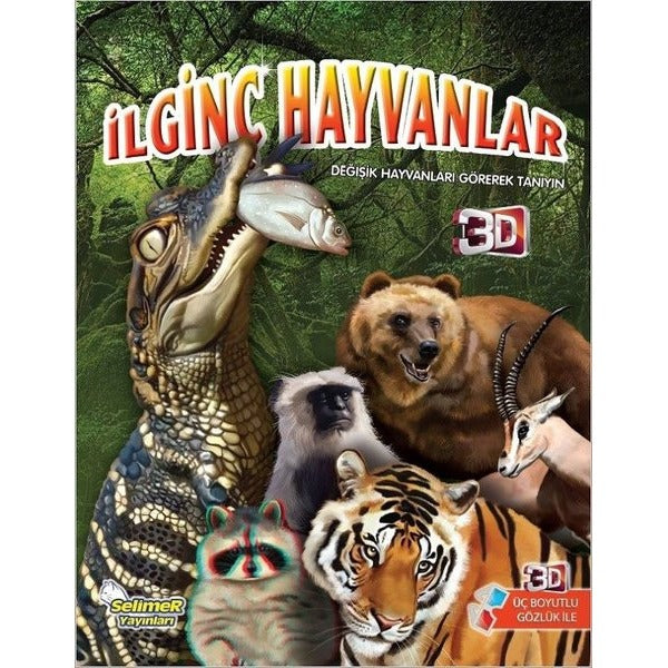 İlginç Hayvanlar-3 Boyutlu Bilgi Serisi | Selimer