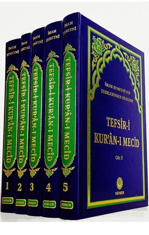 Tefsir-i Kur'an-ı Mecid (5 Cilt Takım)