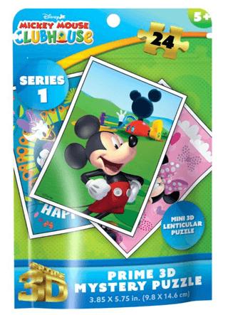 Disney Jr. Mickey Mouse Clubhouse Series 1 Prime 3D Mystery Puzzle - 24 Parça | Beta Oyuncak - Resim 1