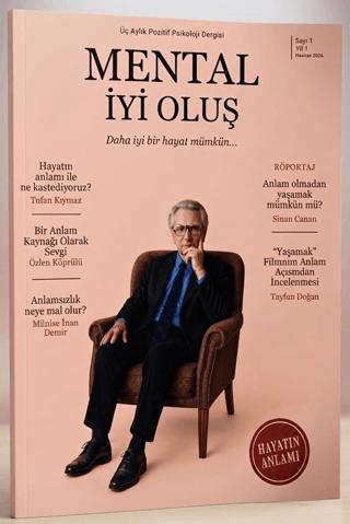 Mental İyi Oluş Dergisi Sayı: 1 Haziran 2026 | Bilir Kitap (Ciltsiz) - Resim 1
