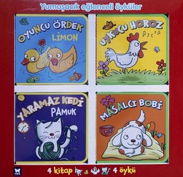 Yumuşacık Eğlenceli Öyküler Seti - 4 Kitap Takım | Net Çocuk Yayınları (İnce Kapak) - Resim 1