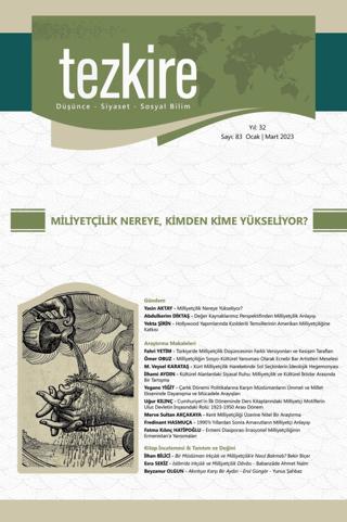 Tezkire 83. Sayı | Tezkire Dergisi (Ciltsiz) - Resim 1