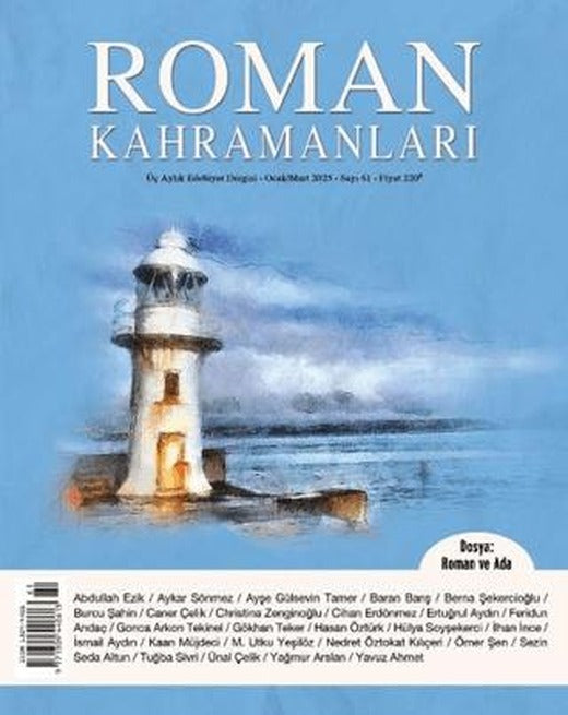 Roman Kahramanları Sayı: 61 / Ocak - Mart 2025 | Roman Kahramanları Dergisi (Ciltsiz)