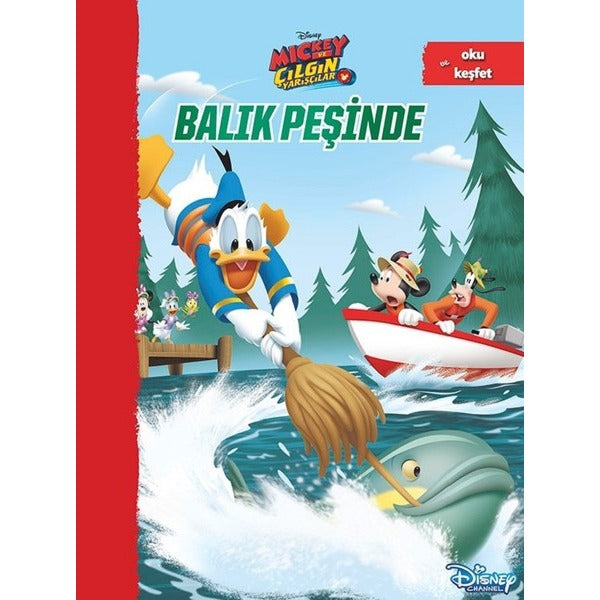 Mickey ve Çılgın Yarışçılar-Balık Peşinde-Oku ve Keşfet | Doğan ve Egmont Yayıncılık