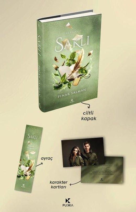 Saklı: Lal Figan 1 - Ayraç ve Karakter Kartı Hediyeli | Pukka Yayınları (Ciltli)
