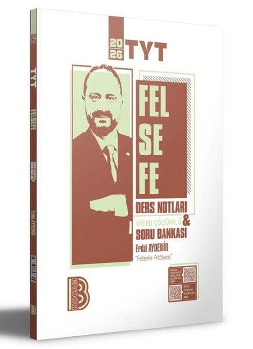 2026 TYT Felsefe Ders Notları ve Tamamı Video Çözümlü Soru Bankası | Benim Hocam Yayınları (İnce Kapak)