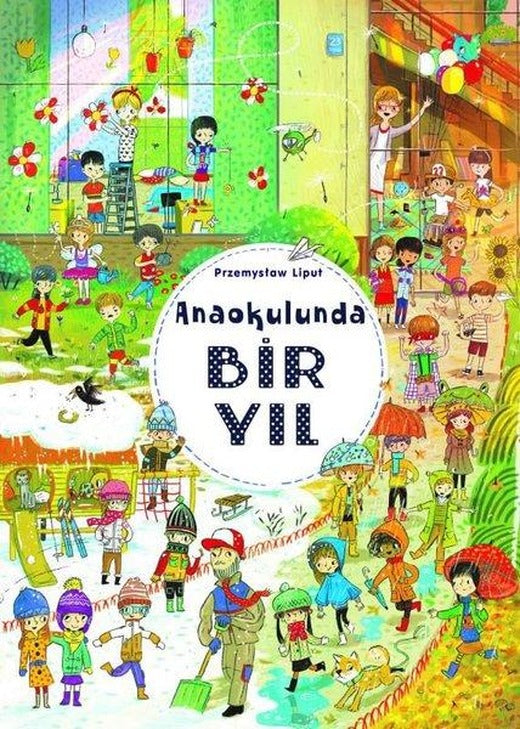Anaokulunda Bir Yıl | Teleskop Popüler Bilim (İnce Kapak)