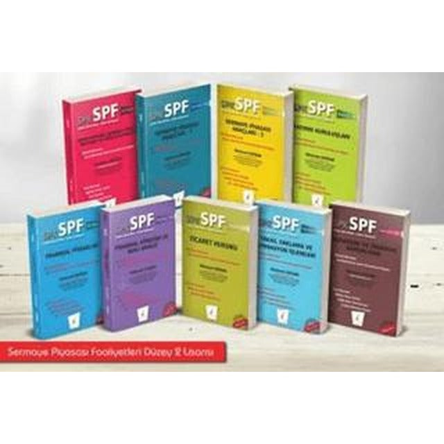 SPK - SPF Sermaye Piyasası Faaliyetleri Düzey 2 Lisansı Seti (9 Kitap Takım) | Pelikan Tıp Teknik Yayıncılık (Ciltsiz)