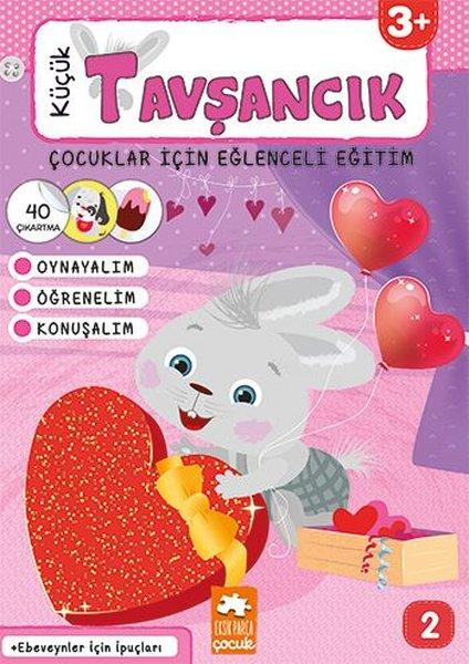 Çocuklar İçin Eğlenceli Eğitim 2 - Küçük Tavşancık 3+ | Eksik Parça Yayınları (İnce Kapak) - Resim 1