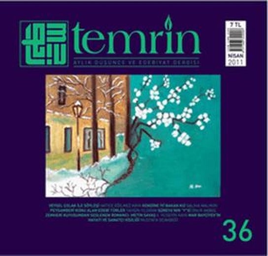 Temrin Düşünce ve Edebiyat Dergisi Sayı: 36 Nisan 2011 | Temrin Dergisi (Ciltsiz)