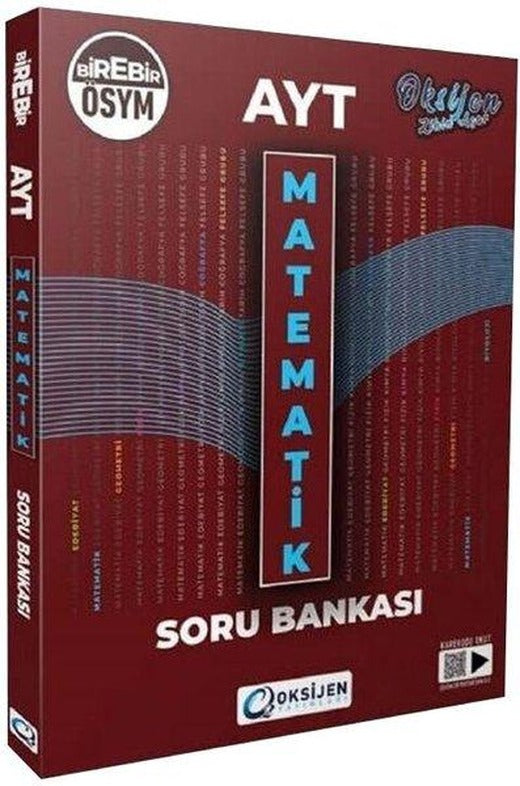 AYT Matematik Soru Bankası | Oksijen Yayınları - Eğitim (İnce Kapak)