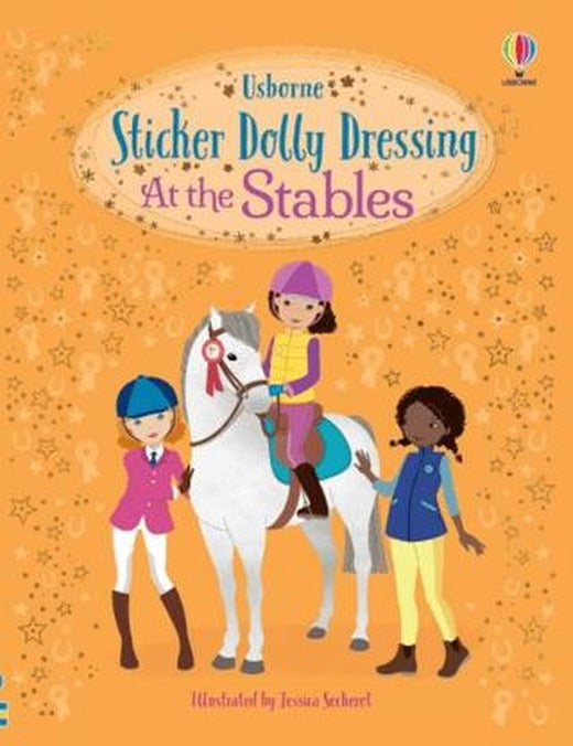 Sticker Dolly Dressing At the Stables | Usborne (Ciltsiz)