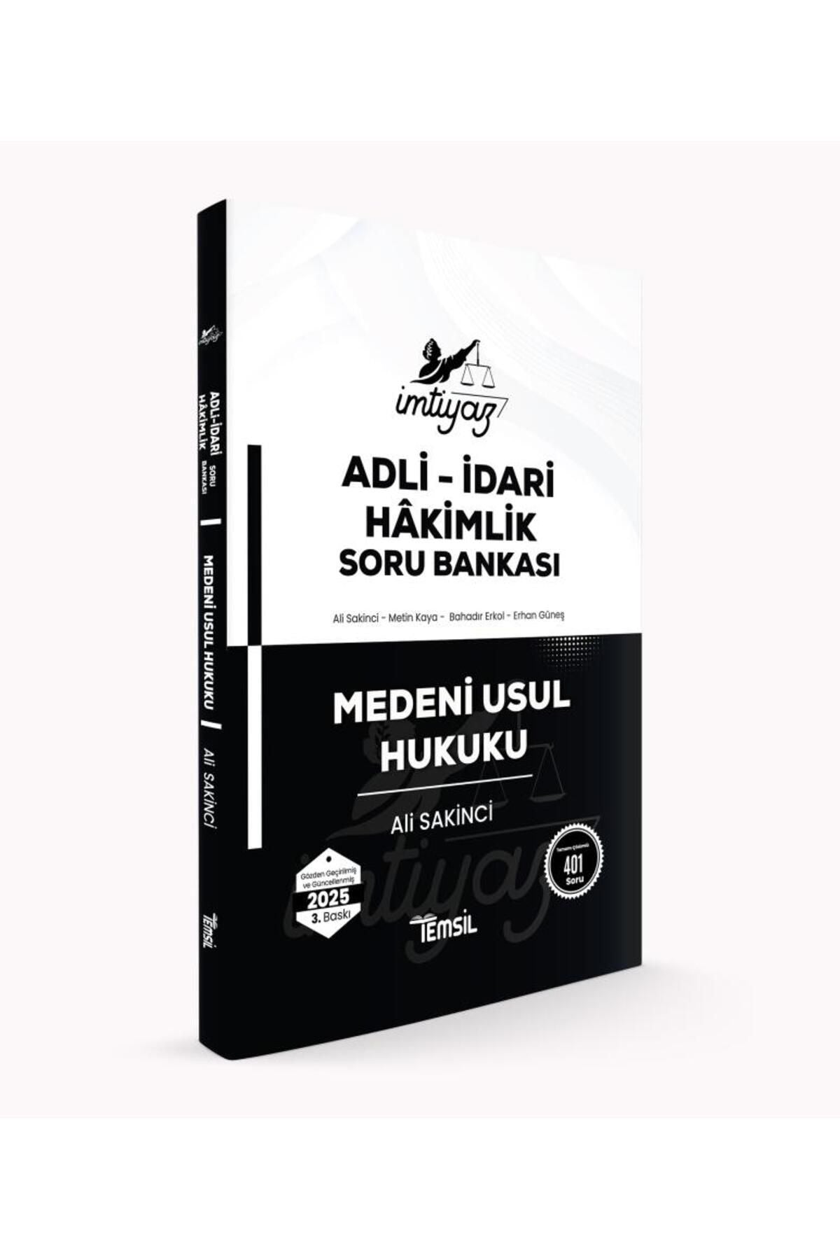 İmtiyaz Medeni Usul Hukuku Soru Bankası | Temsil Kitap (Ciltsiz)