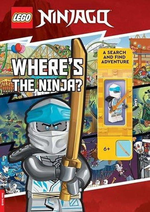 LEGO Ninjago Where’s the Ninja? A Search and Find Adventure | Michael O'Mara Books Ltd (İnce Kapak)