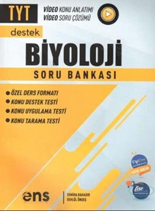 TYT Biyoloji Soru Bankası | ENS Yayınları (Ciltsiz)