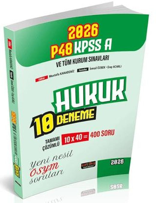 P48 KPSS A Grubu Hukuk 10 Deneme