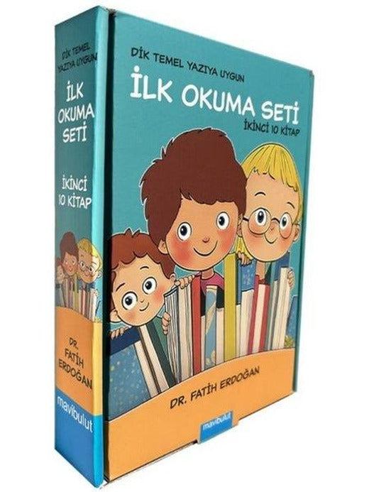 İlk Okuma Seti İkinci 10'lu Set | Mavi Bulut Yayıncılık (İnce Kapak)