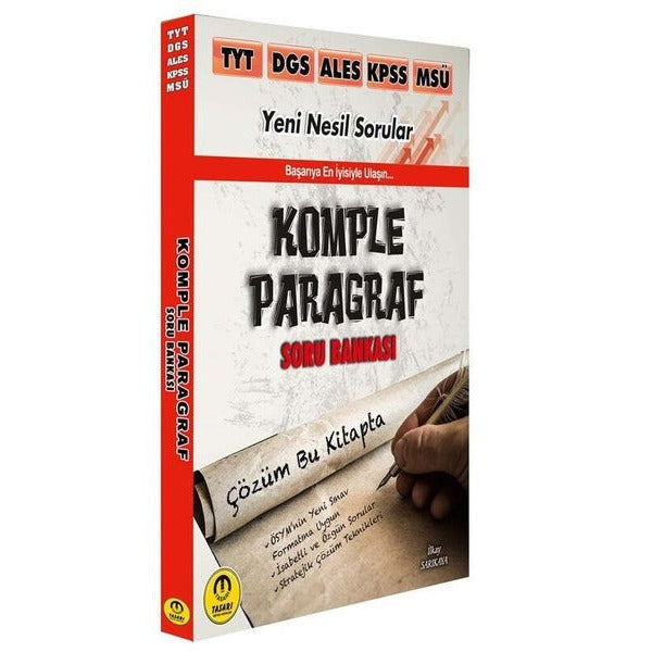 TYT DGS ALES KPSS MSÜ Komple Paragraf Soru Bankası | Tasarı Akademi (İnce Kapak)