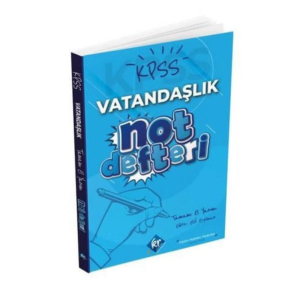 KPSS Vatandaşlık El Yazısı Konu Anlatım Defteri