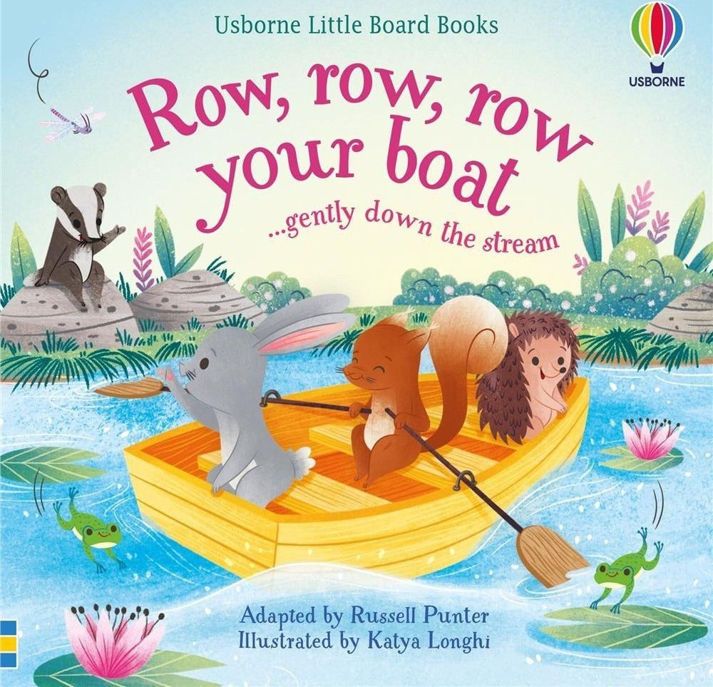 Little Board Books: Row, Row, Row Your Boat