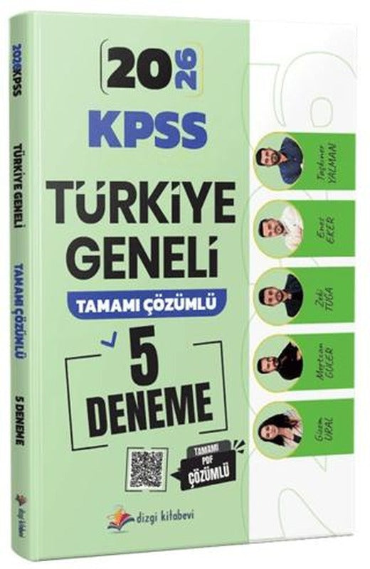 2026 KPSS Türkiye Geneli Tamamı PDF Çözümlü 5 Deneme Sınavı