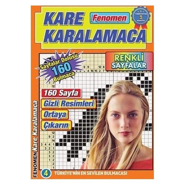 Fenomen Kare Karalamaca 4 | Maxı Yayıncılık (İnce Kapak)
