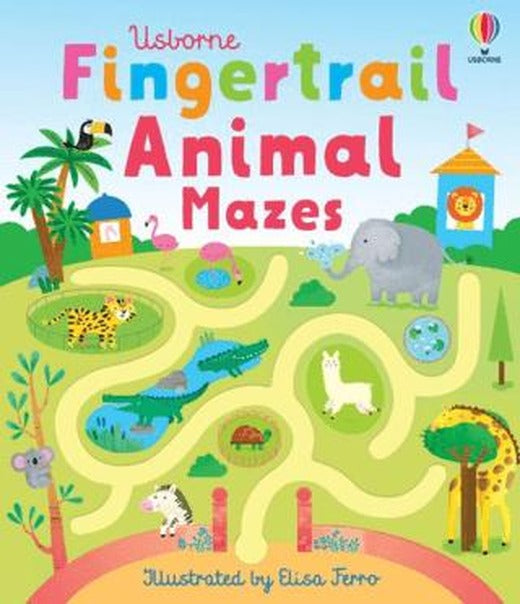 Fingertrail Animal Mazes | Usborne (Ciltli)