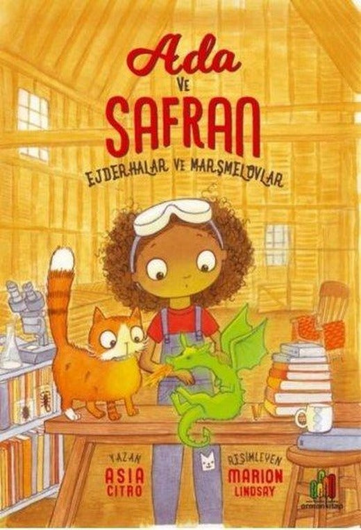 Ada ve Safran: Ejderhalar ve Marşmelovlar | Orman Kitap (İnce Kapak)