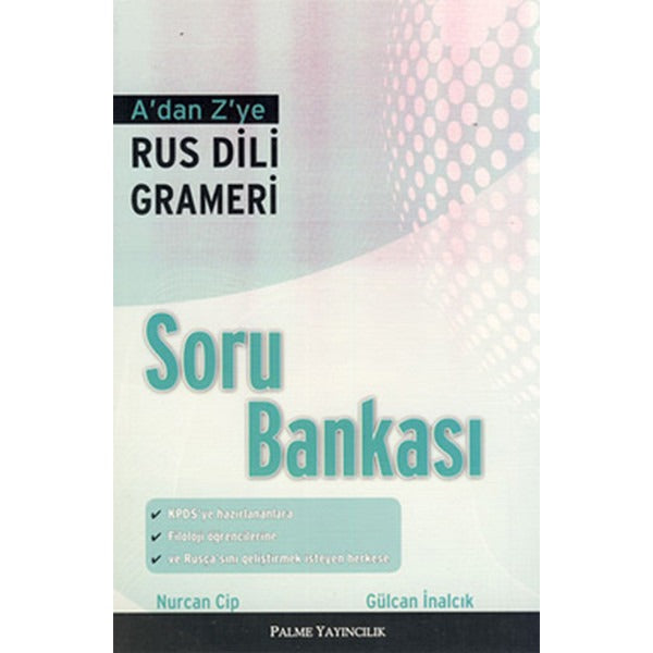 A’dan Z’ye Rus Dili Grameri Soru Bankası | Palme Yayıncılık (Ciltsiz)
